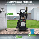 2150PSI Electric Pressure Washer 1.2GPM with 4 Quick Connect Nozzles and Foam Cannon