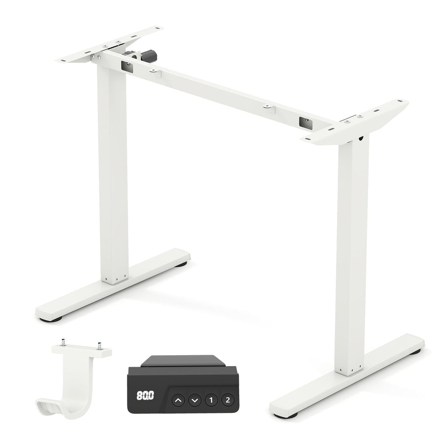 Electric Standing Desk Frame Height Adjustable Computer Desk Base with LED Display