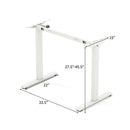 Electric Standing Desk Frame Height Adjustable Computer Desk Base with LED Display