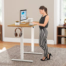 Electric Standing Desk Frame Height Adjustable Computer Desk Base with LED Display