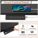 Height Adjustable Electric Standing Desk with USB Charging Port
