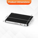 Electric Warming Tray Food Warmer with Adjustable Temperature Control