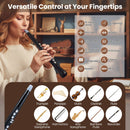 Electronic Wind Instrument Synthesizer Rechargeable Digital Saxophone-Black