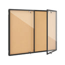 Enclosed Bulletin Board 47.5" x 35.5" with Aluminum Frame