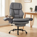 Big and Tall Office Chair with Retractable Footrest 500 lbs