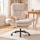 Big and Tall Office Chair with Retractable Footrest 500 lbs