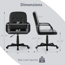 Ergonomic Office Chair with 360-degree Wheels