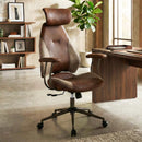 Ergonomic Office Chair Computer Desk Chair with 2D Headrest and Rocking Backrest