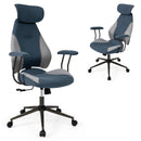 Ergonomic Office Chair Computer Desk Chair with 2D Headrest and Rocking Backrest