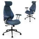 Ergonomic Office Chair Computer Desk Chair with 2D Headrest and Rocking Backrest