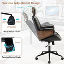 Ergonomic Office Chair with Headrest Adjustable Height for Home Office and Study