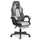 Ergonomic Video Game Chair with Headrest and Reclining Backrest