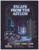 STANDARD EDITION Escape from the Asylum 1-6 Player Cooperative Game  -