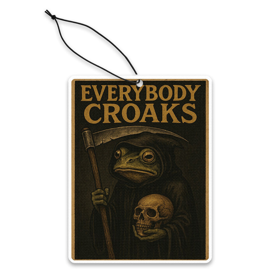 Everybody Croaks Air Freshener