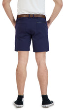 Everyday Stretch Shorts with a Comfortable Built-In Liner- Denim Style- Navy