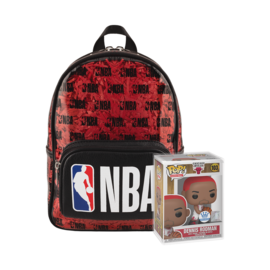 Pop & Bag Set: NBA Stadium Bag & POP! Dennis Rodman