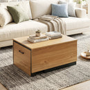 Extendable Coffee Table with Hidden Storage Compartment