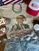 Santa Trump Home for Christmas Tee