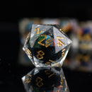 Rainbow Dragon Liquid Core Dice Set