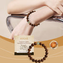 Gold Wire Sandalwood Bead String New Chinese Style Simple Minority Sense Ancient Style Style Play Decorative Bracelet