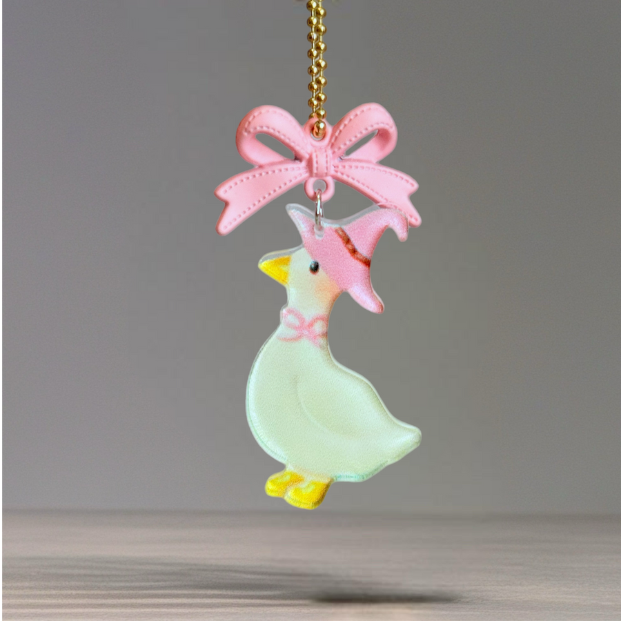 Witchy Waddle Goose Charm - Tumbler Handle Charm