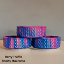 Berry Truffle Shorty Macrame  Boot