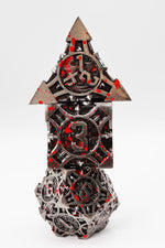 Quiver of Arrows: Vampiric Arrow - Metal RPG Dice Set