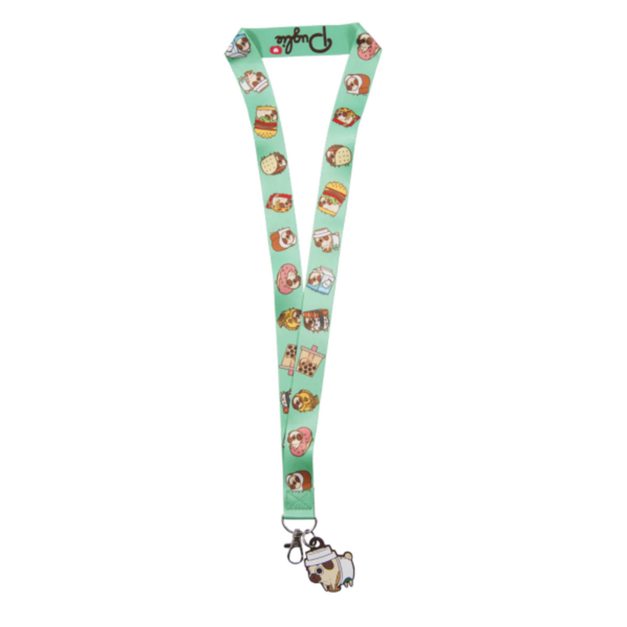 Good Smile Company: Foodie Puglie Lanyard with Pugkin Latte Charm