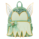 Disney Loungefly Tinker Bell Sequin Holiday Mini Backpack