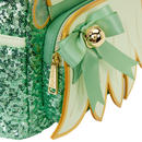 Disney Loungefly Tinker Bell Sequin Holiday Mini Backpack