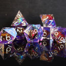 Forbidden Rose Sharp-Edged Resin Dice Set