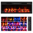 Electric Fireplace Insert 23" with Remote Control 750/1500W