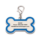 Personalized Bone-Shaped Dog ID Tag