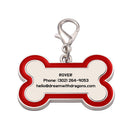 Personalized Bone-Shaped Dog ID Tag