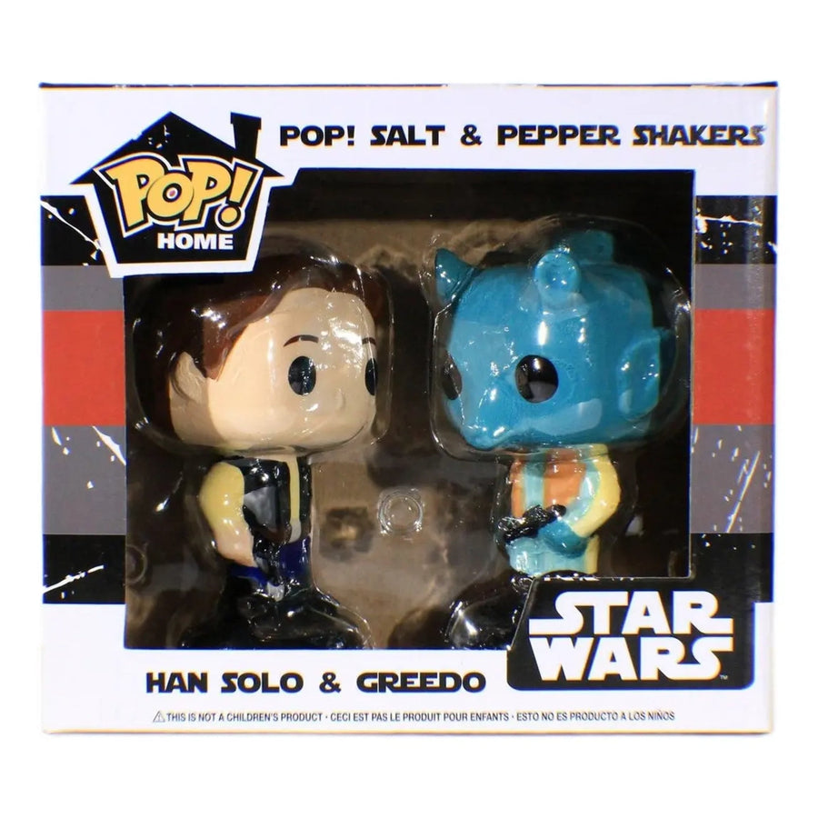 Funko Home Star Wars - Han Solo & Greedo Salt and Pepper Shakers