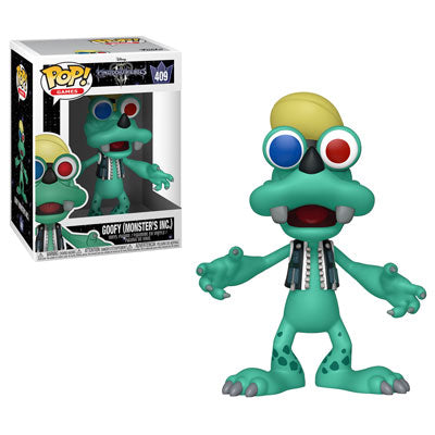Funko POP! Kingdom Hearts 3 - Goofy (Monster's Inc) Vinyl Figure #409