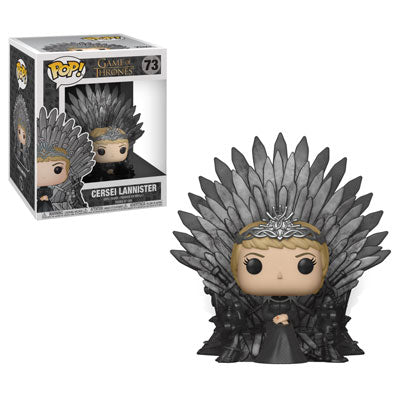 Funko POP! Deluxe: Game of Thrones - Cersei Lannister on Iron Throne Vinyl Figure #73