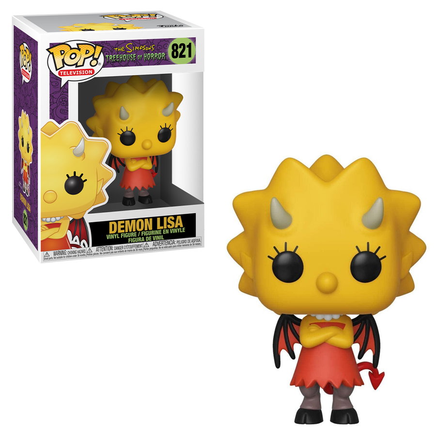 Funko POP! The Simpsons: Treehouse of Horror - Demon Lisa Vinyl Figure #821