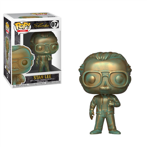 Funko POP! Icons - Stan Lee (Patina) Vinyl Figure #07