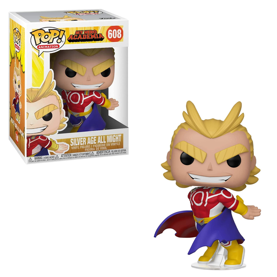 Funko POP! My Hero Academia - All Might (Silver Age) Vinyl Figure #608