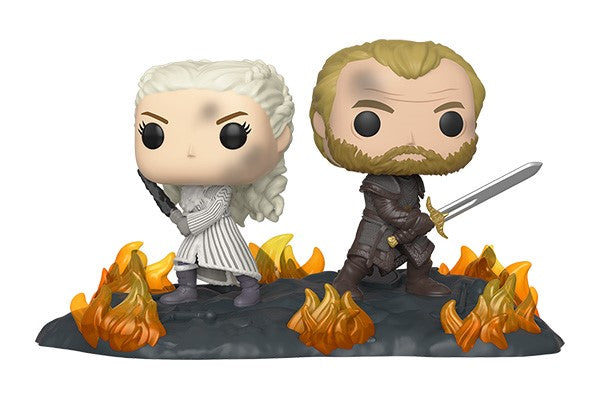 Funko POP! Game of Thrones Moment - Daenerys and Jorah with Swords (Back to Back)