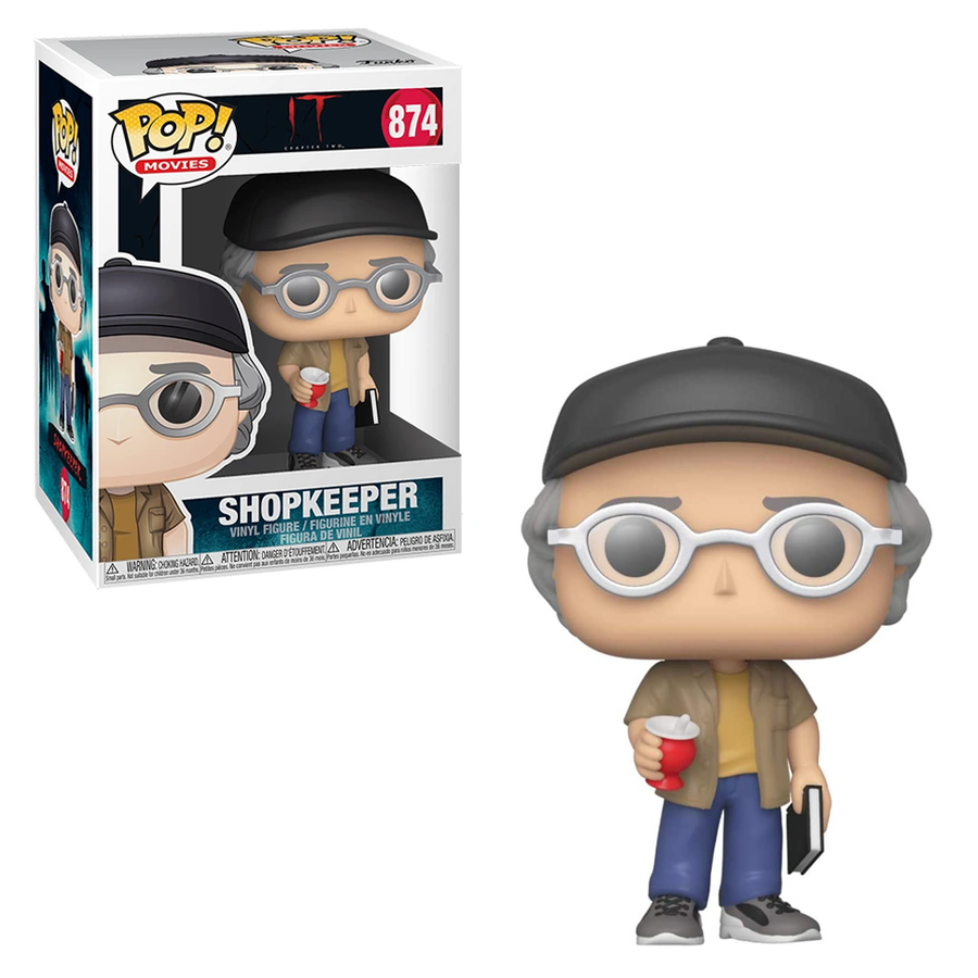 Funko POP! It Chapter 2 - Shop Keeper (Stephen King) Vinyl Figure #874