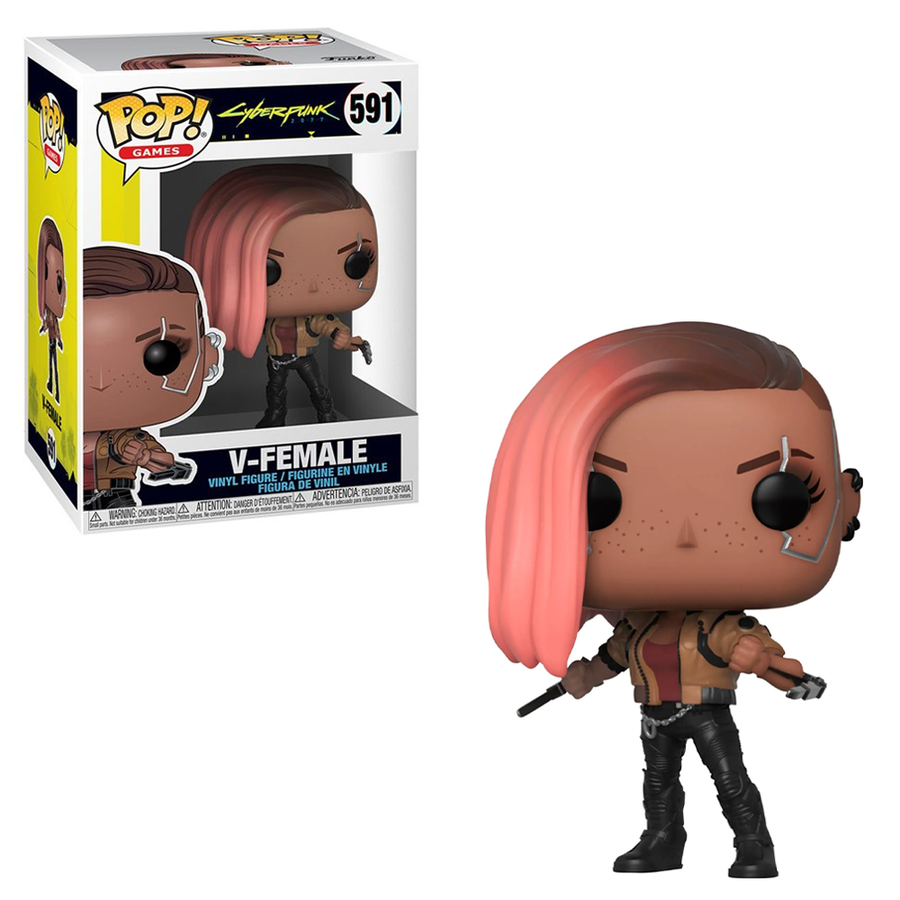 Funko POP! Cyberpunk 2077 - V-Female Vinyl Figure #591