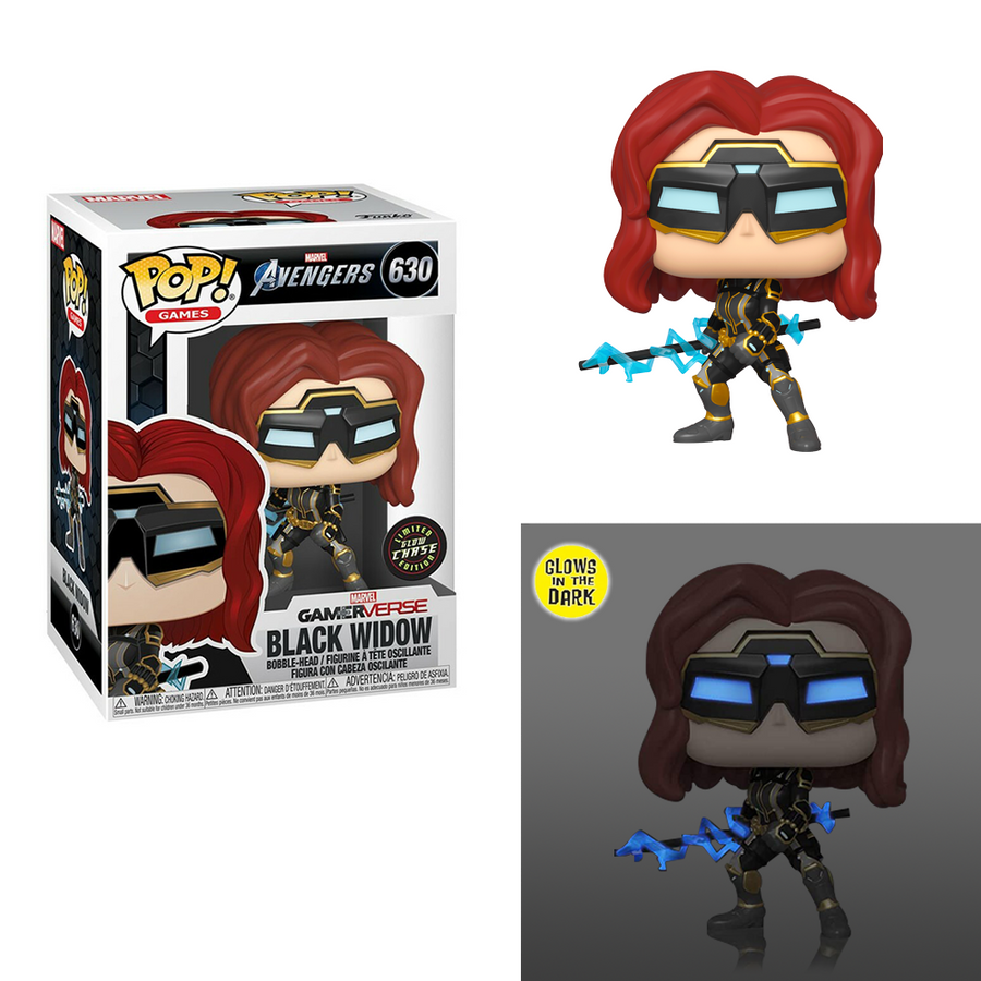 Funko POP! Avengers Game - Black Widow (Stark Tech Suit) Vinyl Figure #630