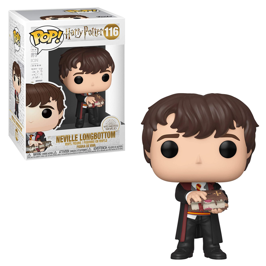[PRE-ORDER] Funko POP! Harry Potter - Neville with Monster Book Vinyl Figure #116