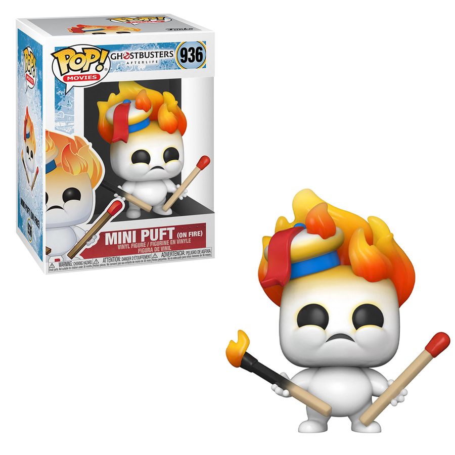 Funko POP! Ghostbusters 3: Afterlife - Puft on Fire Vinyl Figure #936