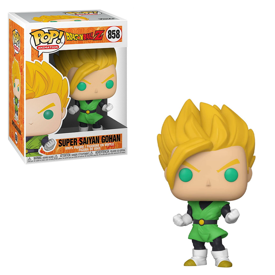 Funko POP! Dragon Ball Z - Super Saiyan Gohan Vinyl Figure #858