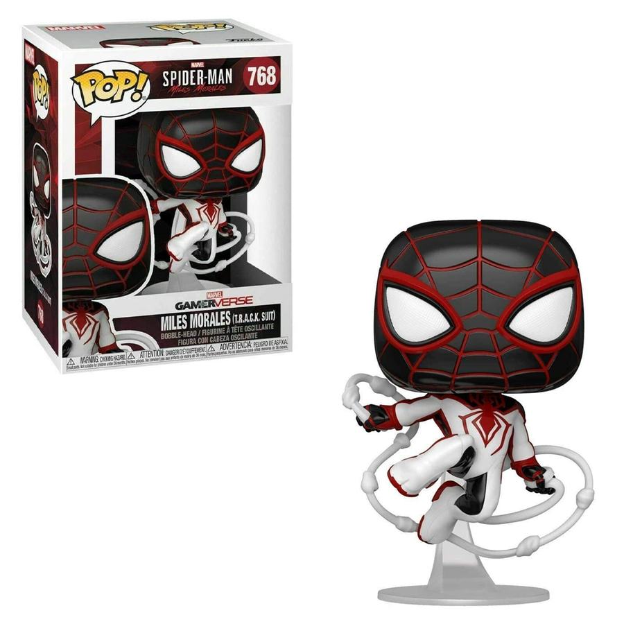 [PRE-ORDER] Funko POP! Games: Marvel's Spider-Man Miles Morales - Track Suit Spider-Man Vinyl Figure #768