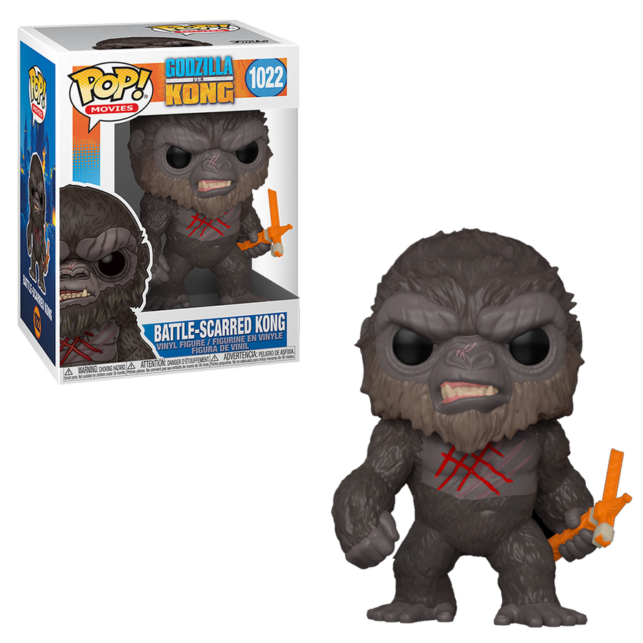 Funko POP! Godzilla vs Kong - Battle Scarred Kong Vinyl Figure #1022