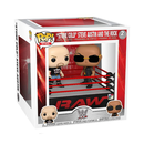 Funko POP! Moment: WWE - The Rock Vs. Stone Cold Steve Austin in Wrestling Ring Vinyl Figure #2